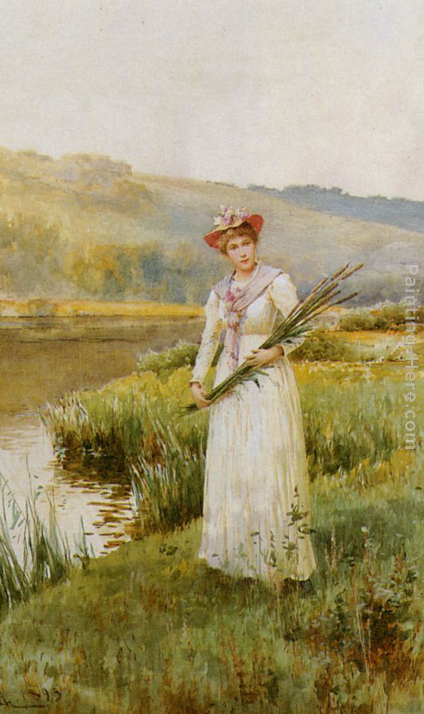Alfred Glendening Across the Meadow